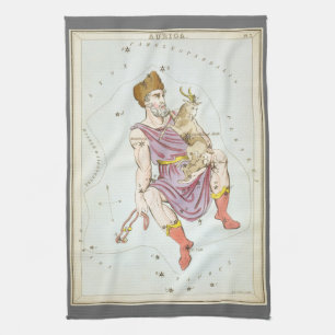 Urania's Mirror, Vintage Astronomy Celestial Map Tea Towel