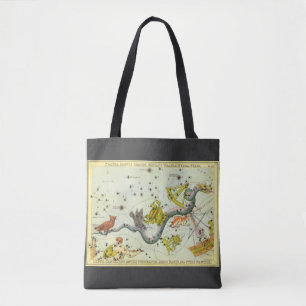 Urania's Mirror, Vintage Astronomy Celestial Map Tote Bag