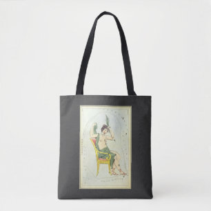 Urania's Mirror, Vintage Astronomy Celestial Map Tote Bag