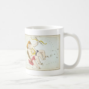 Urania's Mirror, Vintage Gemini Constellation Coffee Mug