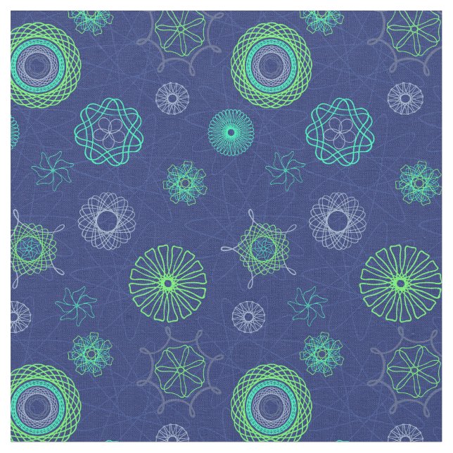 Uranium Glow Novelty fabric (Close Up)
