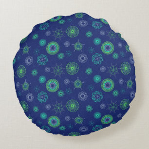 Uranium Glow Round Cushion