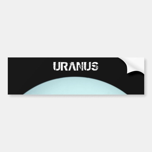 Uranus Bumper Sticker (Front)