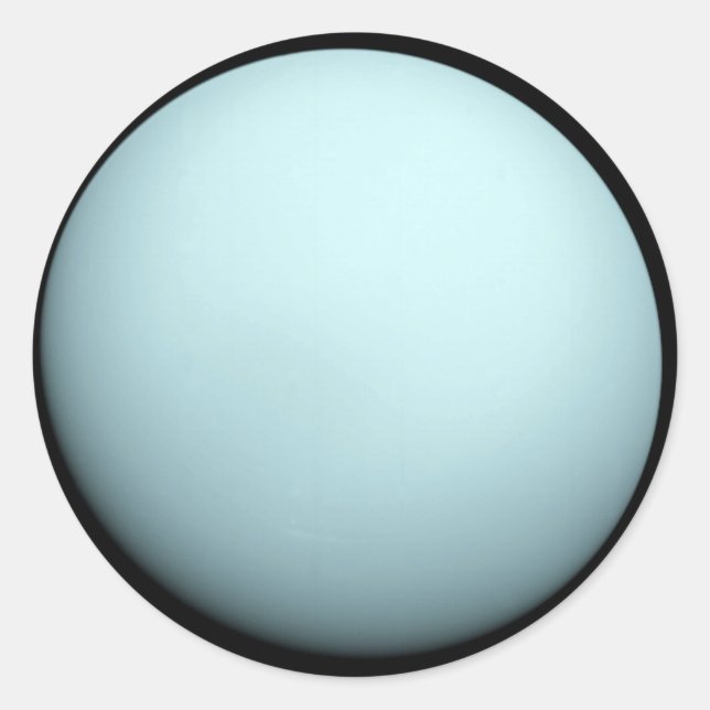 URANUS CLASSIC ROUND STICKER (Front)