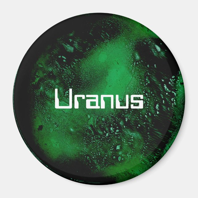 Uranus Green Planet Magnet (Front)