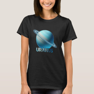 Uranus Planet Solar System Astronomy T-Shirt