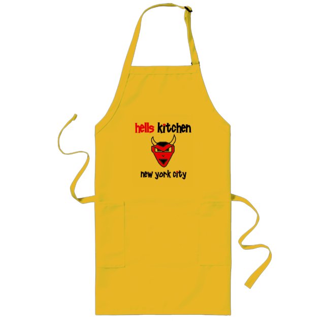 Urban59 Hell's Kitchen Devil Long Apron (Front)