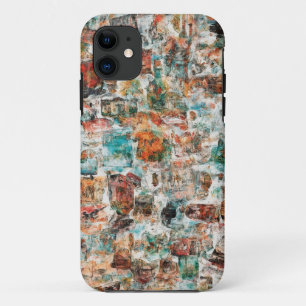 Urban Abstract Collage Mobile Case
