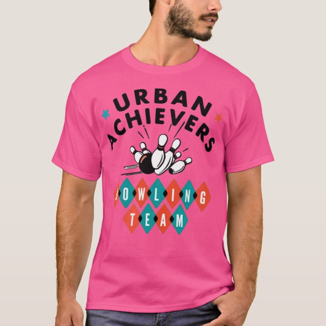 Urban Achievers Bowling Team T-Shirt (Front)