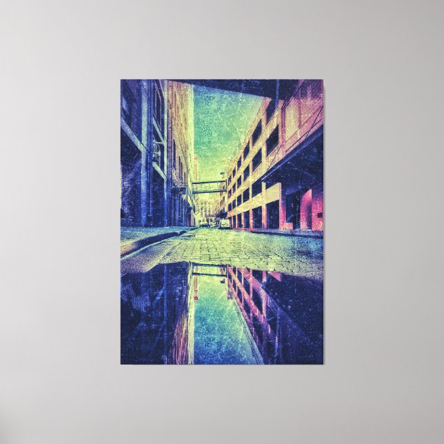 Urban Alley Canvas Print (Front)