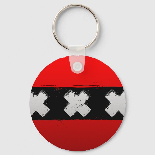 Urban Amsterdam Key Ring (Front)