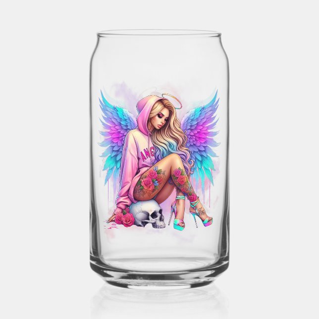 Urban Angel Rebellion Can Glass (Front)
