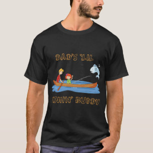 Urban Angler Life - The Tide Is The Boss Funny Fis T-Shirt