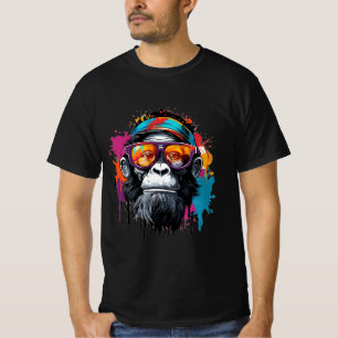 Urban Ape: Graffiti Colorful T-shirt Art