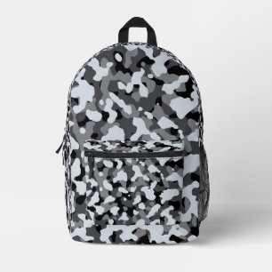 Urban Arctic Camouflage Pattern Printed Backpack