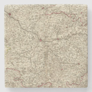 Urban areas of France 2 Stone Coaster