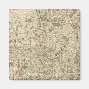 Urban areas of France Magnet