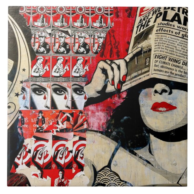 Urban Art 19. Tile (Front)