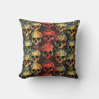 Urban Art Skull Pillow Design A36
