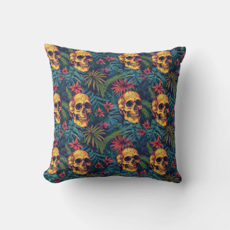 Urban Art Skull Pillow Design A49