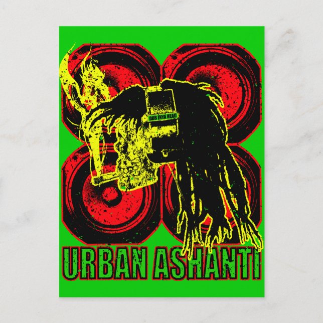 URBAN ASHANTI POSTCARD (Front)