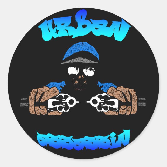 Urban Assassin Sticker (Front)