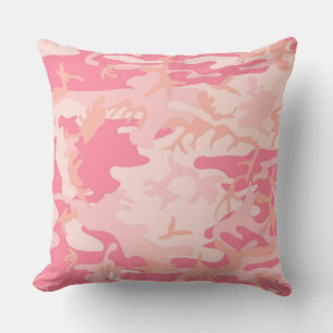 Urban Baby Pink Camo Pillow