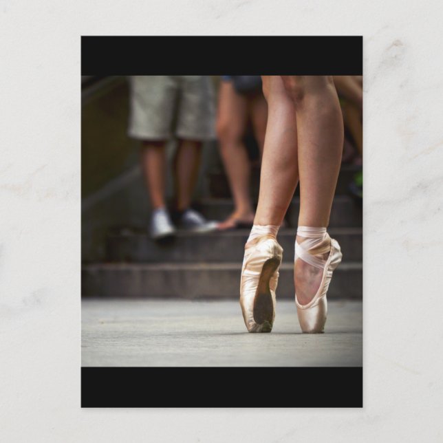 "Urban Ballerina" Postcard (Front)