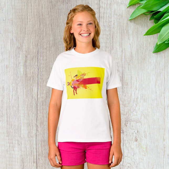 Urban Banner Red Yellow T-Shirt (Creator Uploaded)