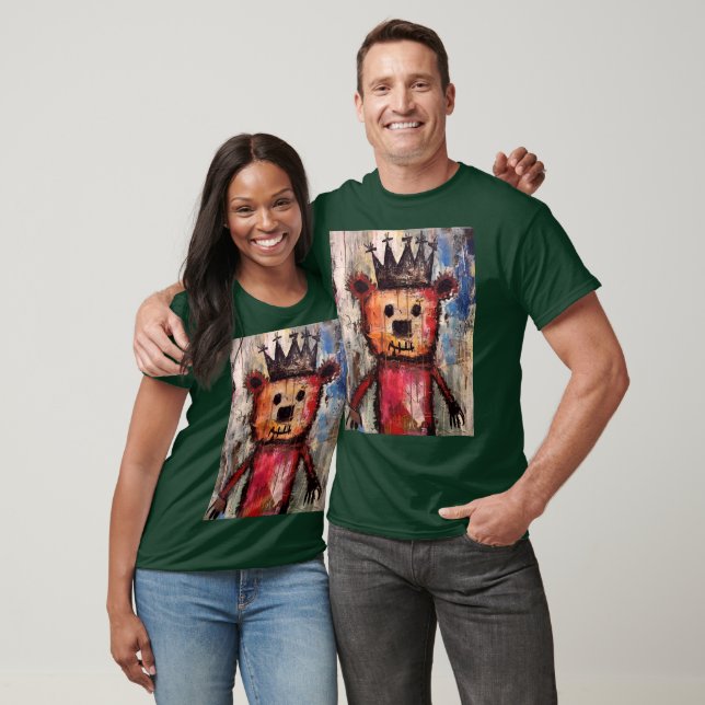 Urban Bear King GRAFFITI T-Shirt (Unisex)