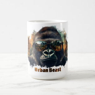 Urban Beast Gorilla with Sunglasses Coffee Mug