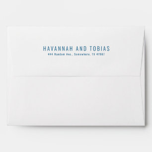 Urban Blue Envelope