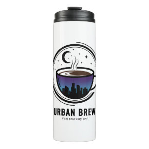 Urban Brew City Skyline Coffee Thermal Tumbler