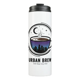 Urban Brew City Skyline Coffee Thermal Tumbler