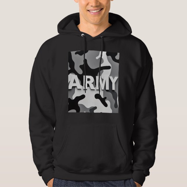 Urban Camo Army Hoodie (Front)