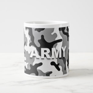 Urban Camo Army Large Coffee Mug