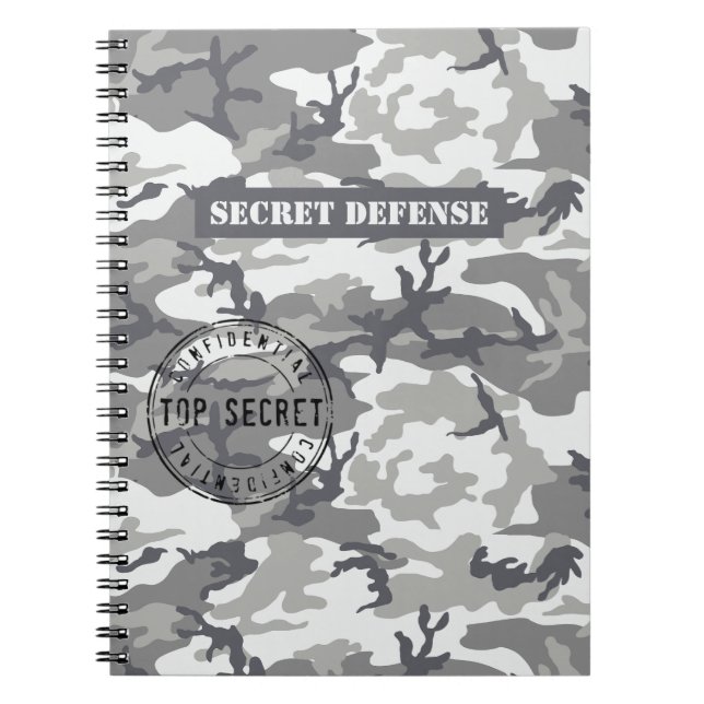 Urban Camo Notebook (Front)