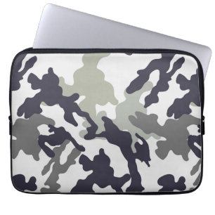 Urban Camo Pattern Laptop Sleeve