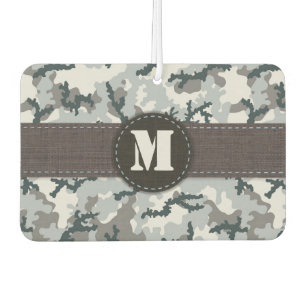 Urban camouflage car air freshener