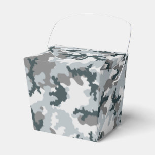 Urban camouflage favour box