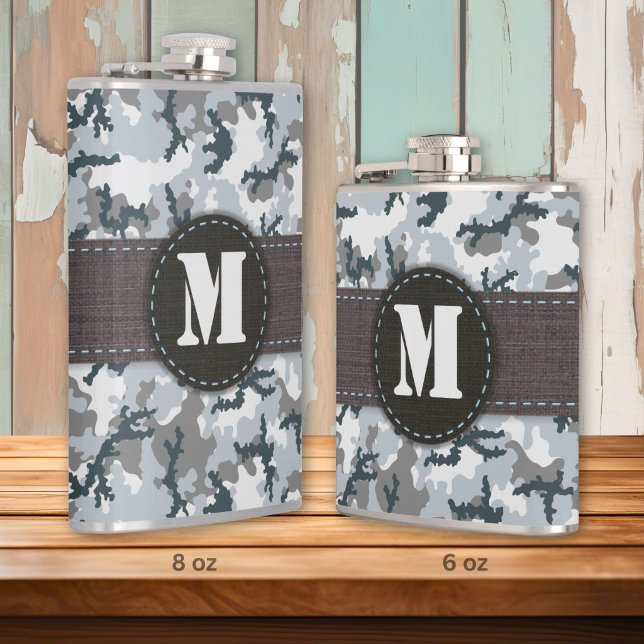 Urban camouflage hip flask (Creator Uploaded)
