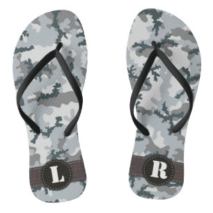 Urban camouflage jandals