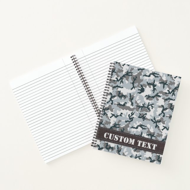 Urban Camouflage Notebook (Inside)