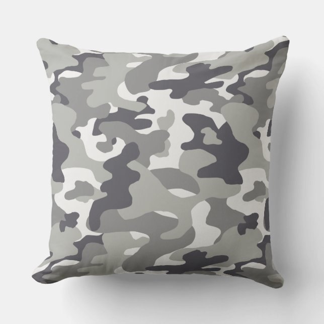 Urban Camouflage Pattern Cushion (Front)
