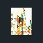 Urban Chevron II Canvas Print<br><div class="desc">Home Décor</div>