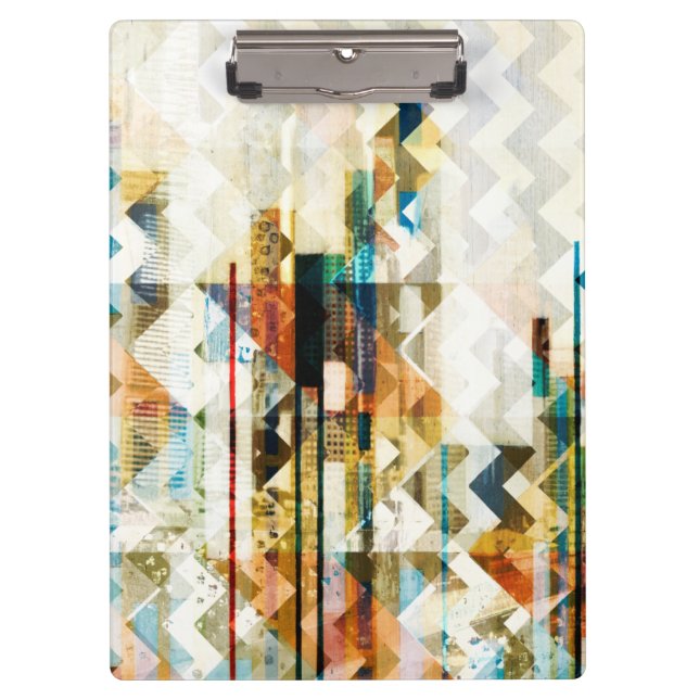 Urban Chevron II Clipboard (Front)