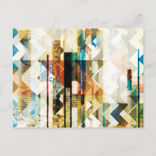 Urban Chevron II Postcard