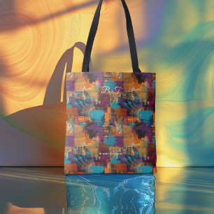 Urban Chic Personalised Tote Bag with Initials