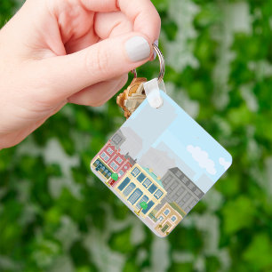 Urban City Keychain