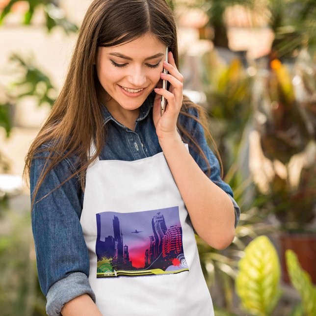 Urban City Scene Standard Apron (Creator Uploaded)